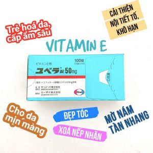 Công dụng viên uống bổ sung Vitamin E Juvela