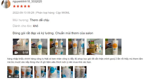 REVIEW dầu gội Olexrs Luxury