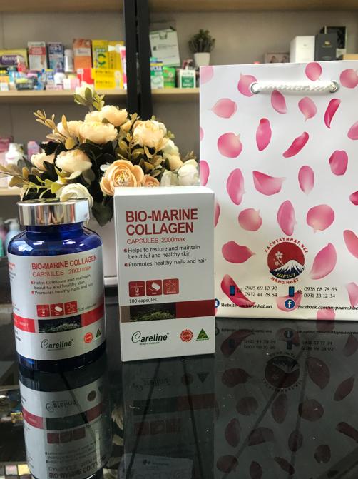 Cách sử dụng viên uống Bio Marine Collagen Careline của Úc