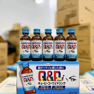 Bổ Mắt Kowa Q&P Nhật Bản Dạng Nước Hộp 10 chai x100ml