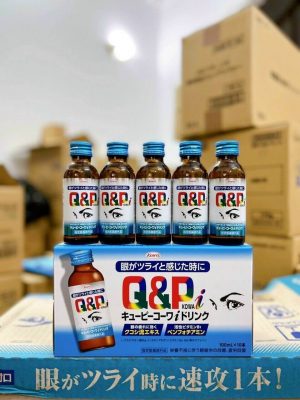 Bổ Mắt Kowa Q&P Nhật Bản Dạng Nước Hộp 10 chai x100ml