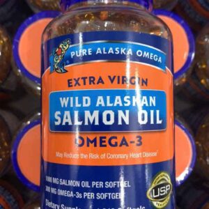 Dầu cá Wild Alaskan Salmon Oil Omega 3 mẫu mới