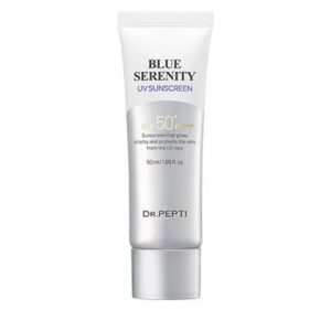 Kem chống nắng Dr.Pepti Blue Serenity UV Suncreeen SPF50+ 50ml