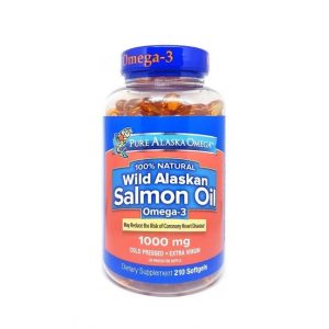 Dầu cá Wild Alaskan Salmon Oil Omega 3 1000mg 210 viên