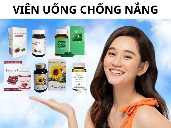 viên uống chống nắng