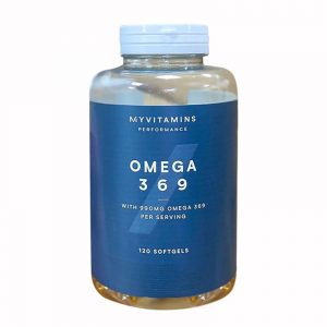 Viên uống Omega 3 6 9 Myvitamins 990mg 120 viên của Pháp