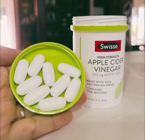Công dụng Swisse High Strength Apple Cider Vinegar 60 tab
