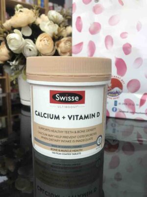 Viên uống Canxi Swisse Calcium and Vitamin D