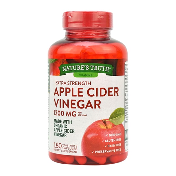 Viên Apple Cider Vinegar dấm táo giảm cân 180 viên
