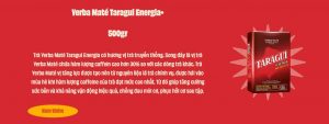 Taragui Energia+ hàm lượng caffein cao