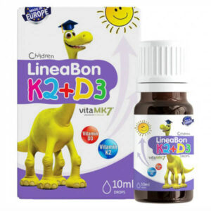 Lineabon K2 D3 bổ sung Vitamin D tăng chiều cao cho bé