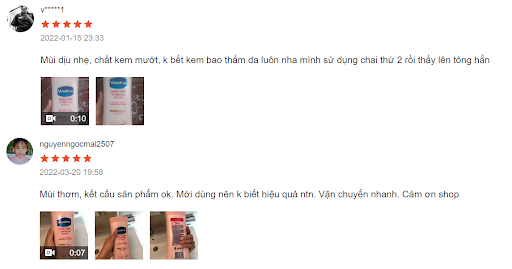 Sữa dưỡng thể Vaseline Daily Brightening REVIEW 