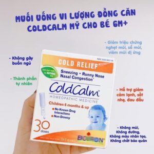 Muối uống vi lượng đồng căn coldcalm có tốt không?