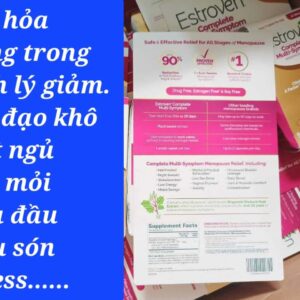 Viên uống cân bằng nội tiết tố Estroven công dụng như thế nào?