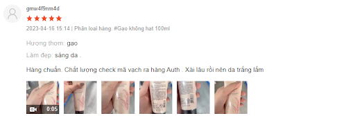 Review sữa rửa mặt gạo hồng The Face Shop