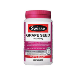 Swisse Body & Beauty Grape Seed 180 viên