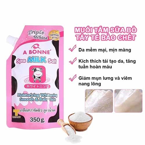 muối tắm tẩy tế bào chết