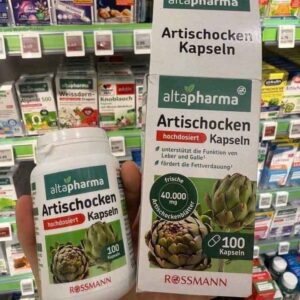 Bổ Gan Artischocken Kapseln Altapharma Đức mẫu mới