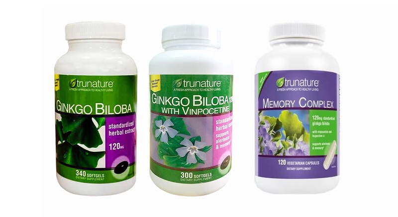 Ginkgo Biloba 120mg Trunature