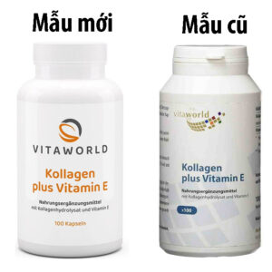 Kollagen Plus Vitamin E mẫu mới