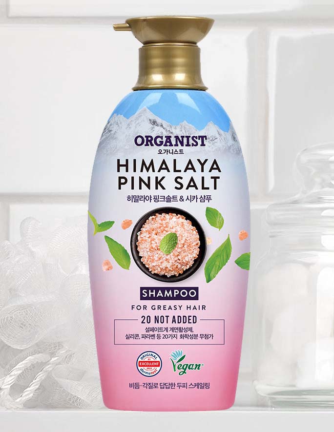 Organist Himalaya PinkSalt Scalp Scaling