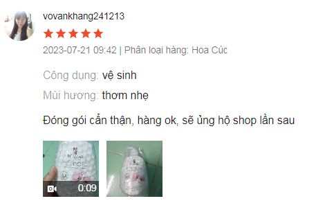 Review dung dịch vệ sinh Intimate Nga