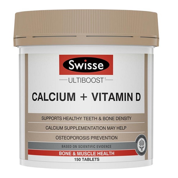 Swisse Ultiboost Calcium + Vitamin D