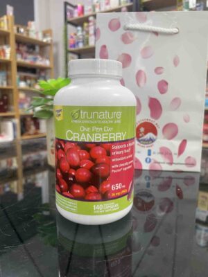 Viên Hỗ Trợ Đường Tiết Niệu Cranberry Trunature