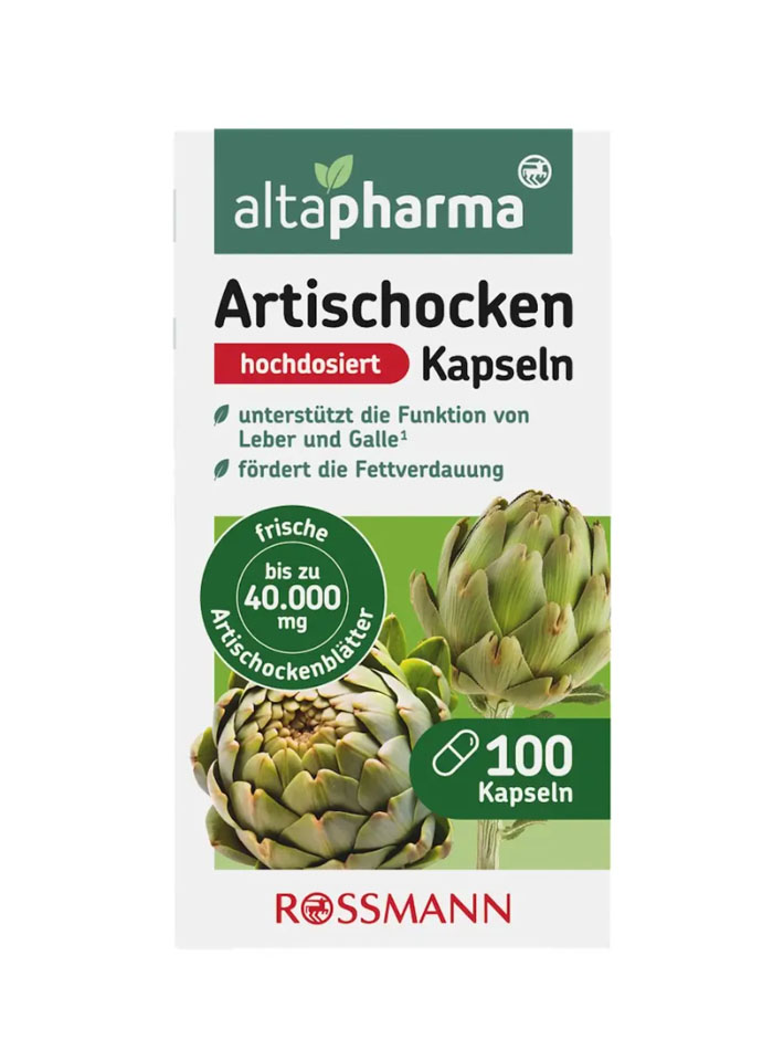 Viên uống Bổ Gan Artischocken Kapseln Altapharma mẫu mới