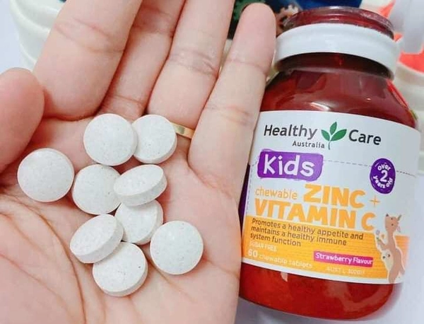 Kẽm Zinc + Vitamin C Healthy Care