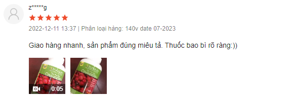 review viên uống hỗ trợ đường tiết niệu