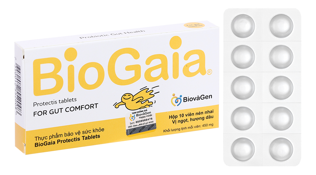 tác dụng của men vi sinh Biogaia