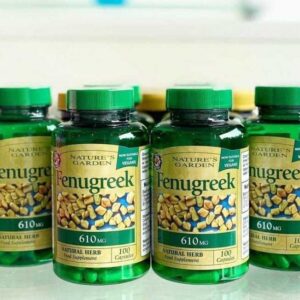 cỏ cà ri lợi sữa fenugreek 610mg