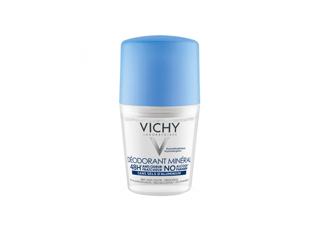 Lăn khử mùi Vichy nắp trắng Deodorant 24h Toucher SEC