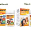 Ngậm bổ xung canxi và vitamin Sanostol Lutschtabletten