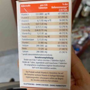 Ngậm bổ xung canxi và vitamin Sanostol Lutschtabletten của Đức