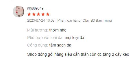 Review sữa tắm Olay B3 Vitamin C