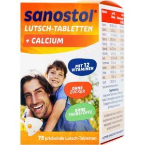 Sanostol Lutschtabletten mẫu mới