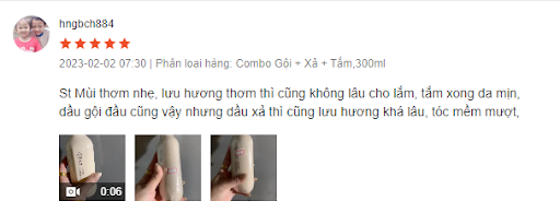 review sữa tắm sakura dưỡng ẩm