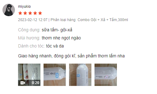 review sữa tắm sakura hoa anh đào