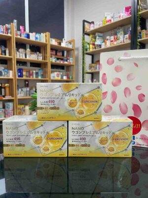 Tinh Chất Nghệ Nano Ukon Premium Liquid Eikenbi Nhật Bản 15 ống