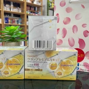 Tinh Chất Nghệ Nano Ukon Premium Liquid Eikenbi Nhật Bản 15 ống x 10ml