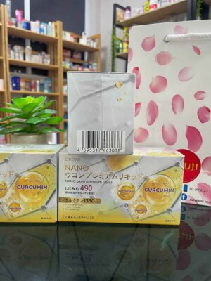 Tinh Chất Nghệ Nano Ukon Premium Liquid Eikenbi Nhật Bản 15 ống x 10ml