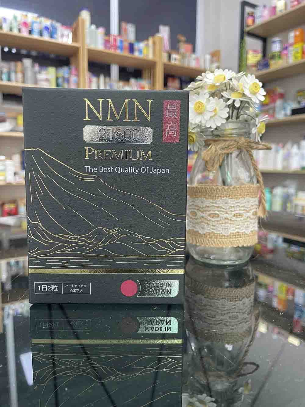 Viên uống đẩy lùi lão hoá NMN 21600 Premium Japan 60 viên
