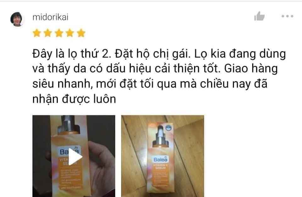 review balea vitamin c