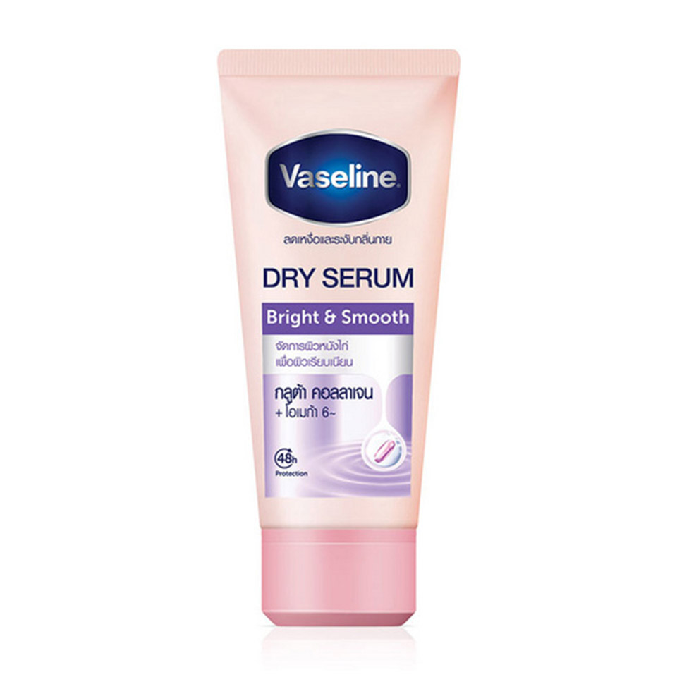 vaseline dry serum bright and smooth