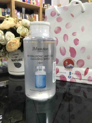 Nước Tẩy Trang JM Solution H9 Hyaluronic Ampoule Cleansing Water 500ml