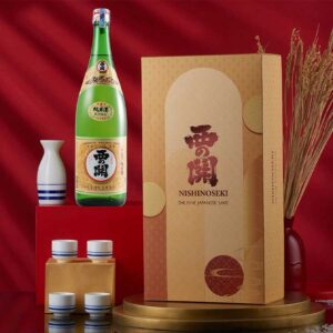 Rượu Sake Xanh Nishino Seki Junmaishu 1,8L