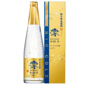 sake nhật vảy vàng mio gold sparkling