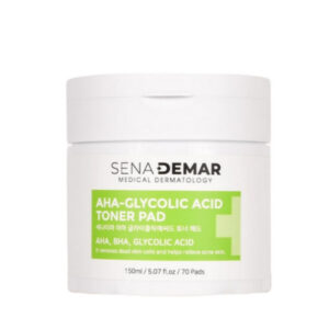 toner pad sena demar AHA Glycolic Acid